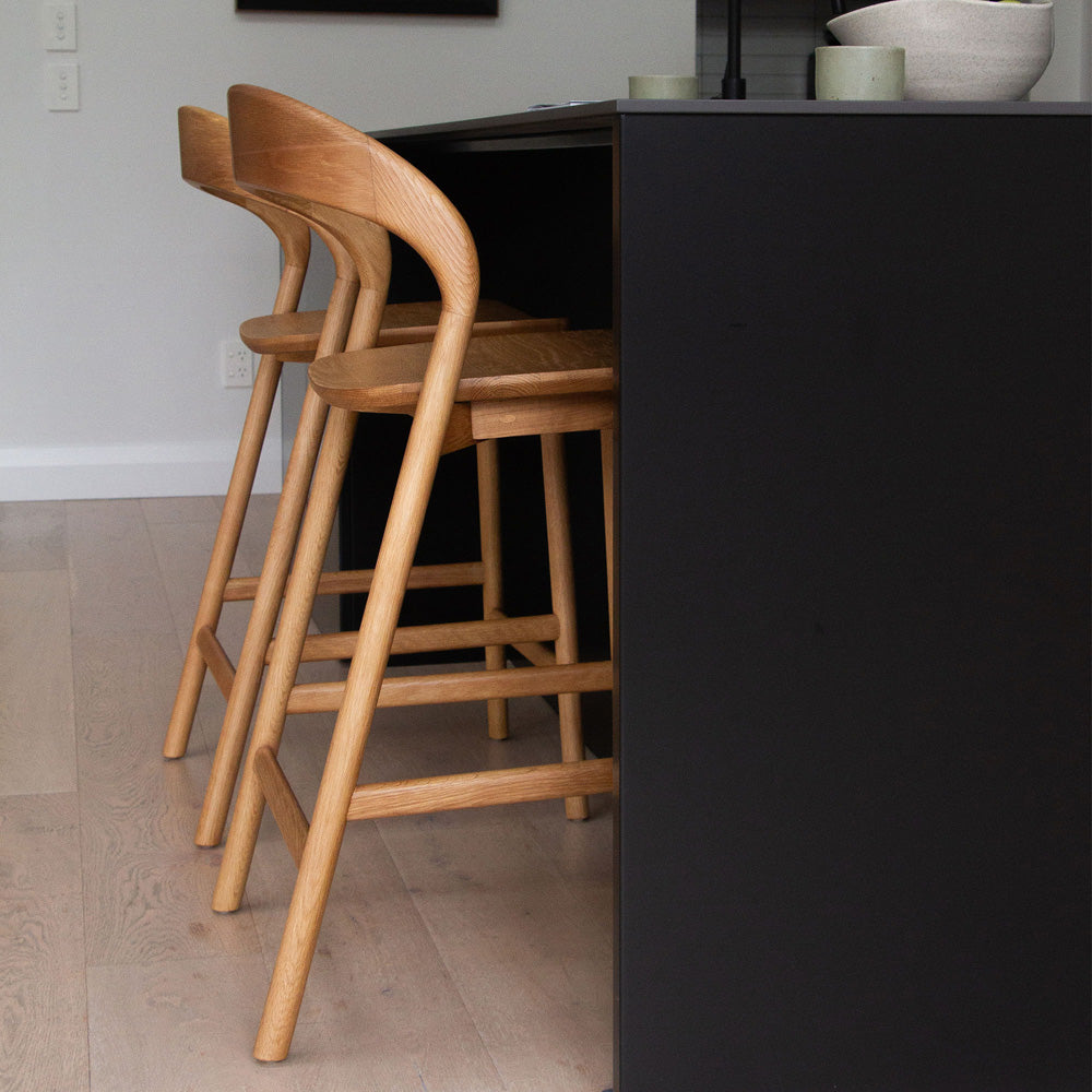 Benjamin Barstool - Natural Oak
