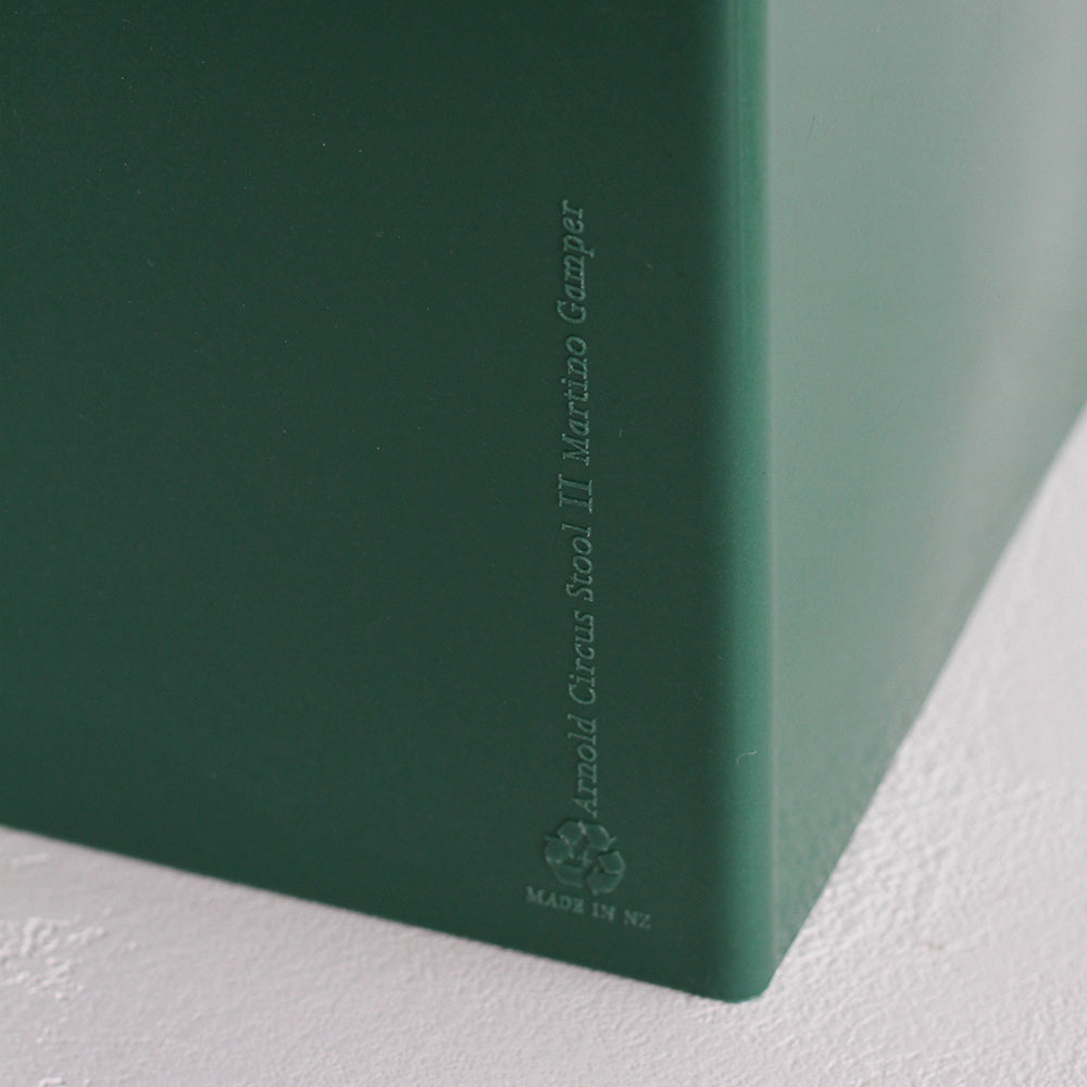 Arnold Circus Stool - Forest Green