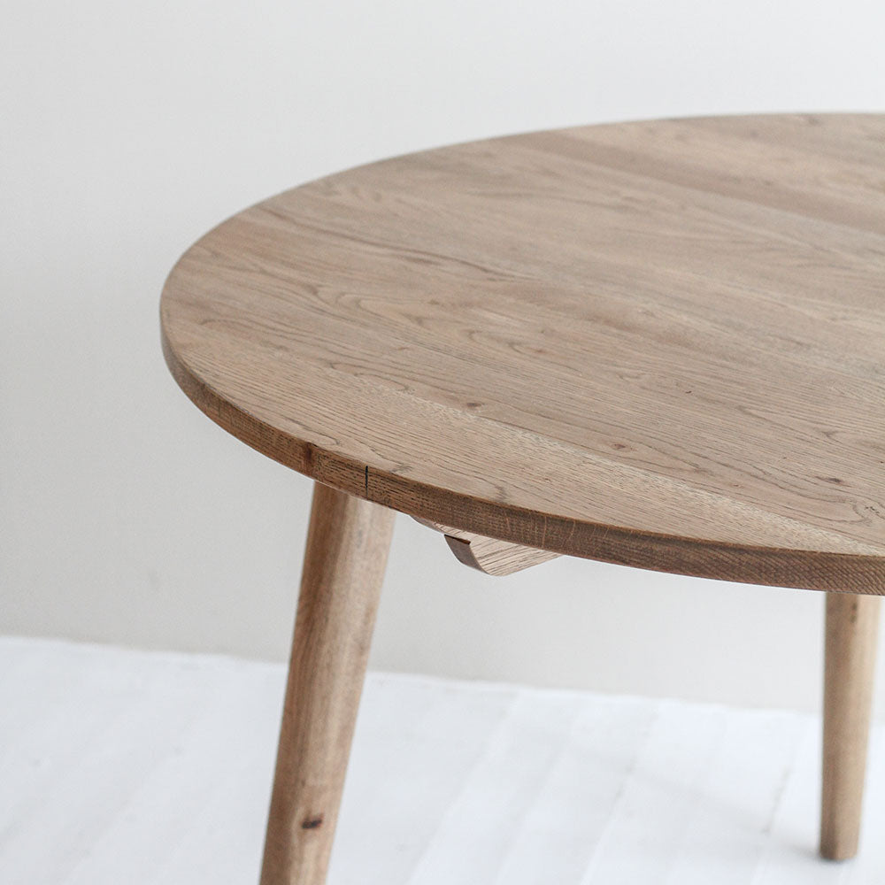 Frankie Oak Round Dining Table