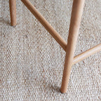 Isaac Cord Barstool - Natural Oak