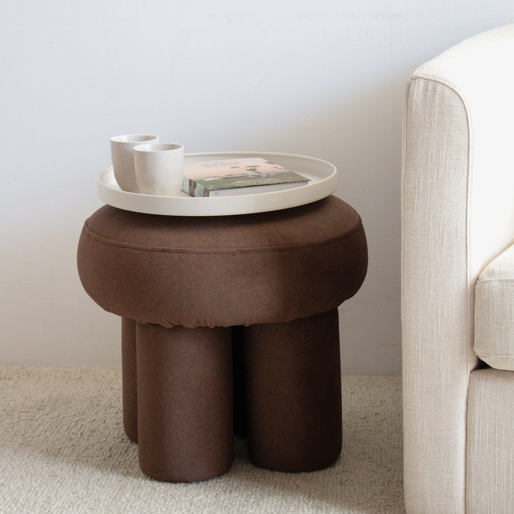 Lume Stool - Chocolate