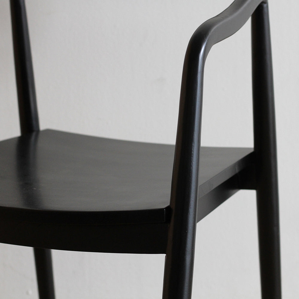 Reuben Dining Chair - Black