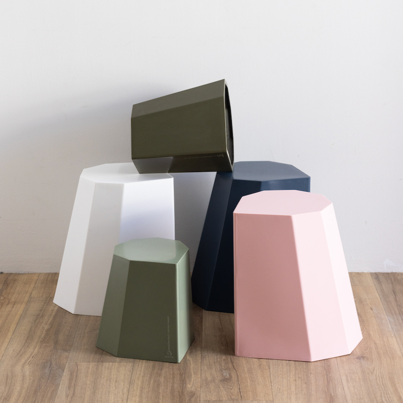 Arnold Circus Stool - Pink