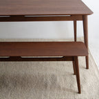 Sven Dining Bench - Walnut